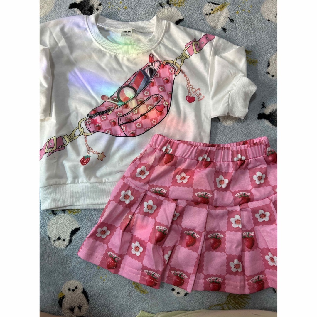 セットアップ キッズ/ベビー/マタニティのキッズ服女の子用(90cm~)(スカート)の商品写真