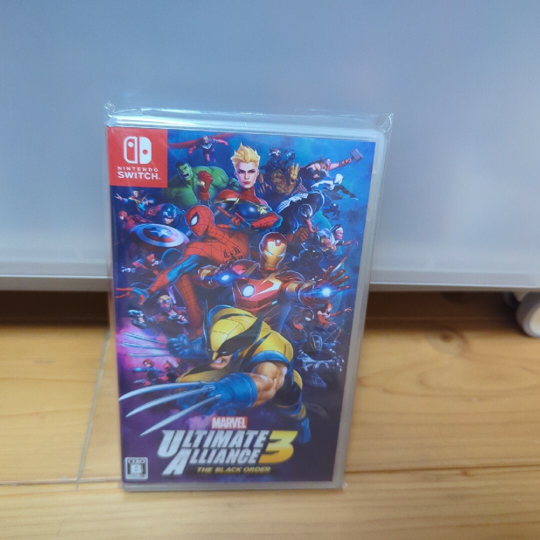 Nintendo Switch(ニンテンドースイッチ)のMARVEL ULTIMATE ALLIANCE 3： The Black Or エンタメ/ホビーのゲームソフト/ゲーム機本体(家庭用ゲームソフト)の商品写真