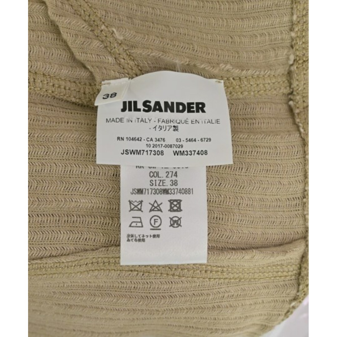 Jil Sander(ジルサンダー)のJIL SANDER ジルサンダー ワンピース 38(S位) ベージュ 【古着】【中古】 レディースのワンピース(ひざ丈ワンピース)の商品写真