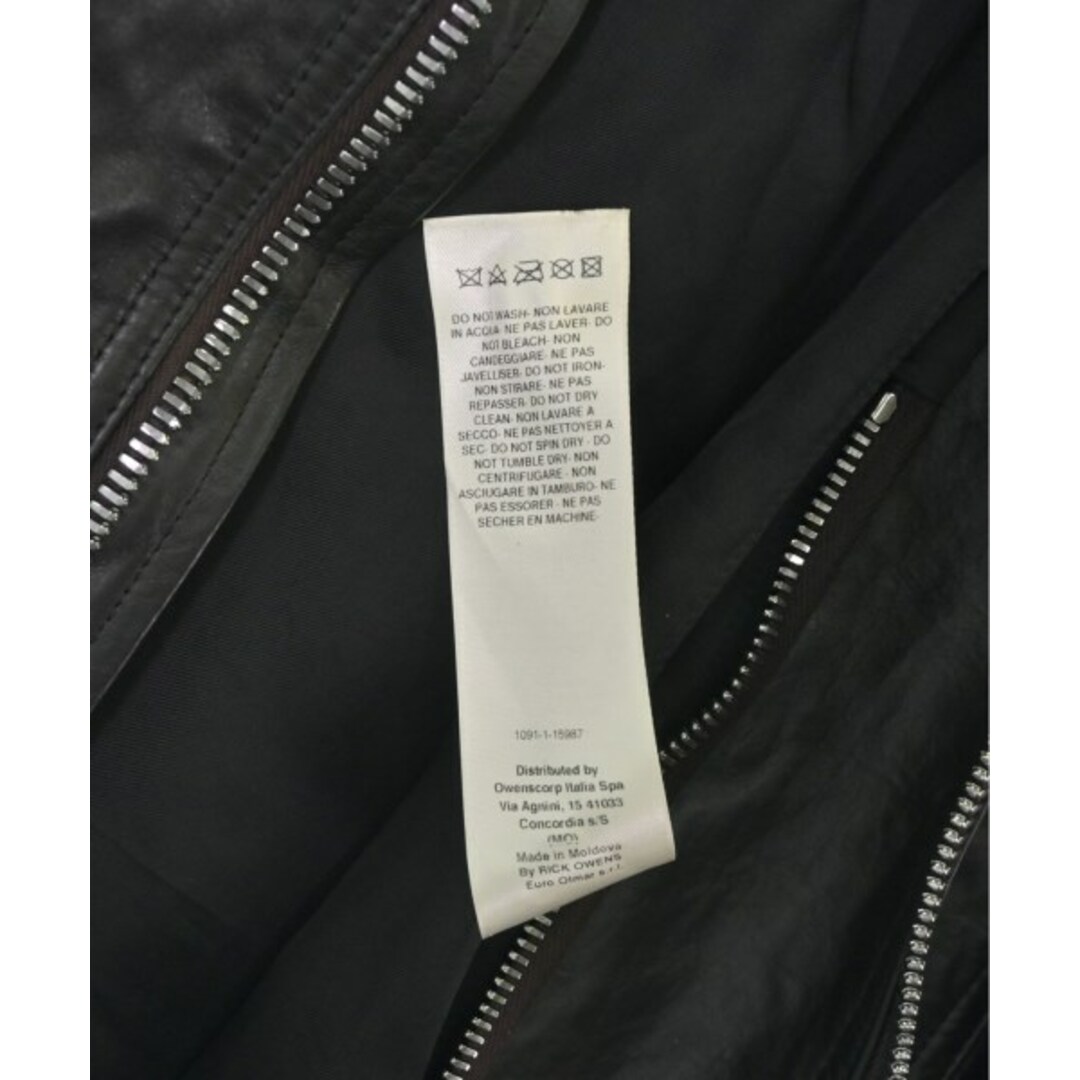 Rick Owens リックオウエンス ブルゾン（その他） 50(XL位) 黒 【古着】【中古】 メンズのジャケット/アウター(その他)の商品写真