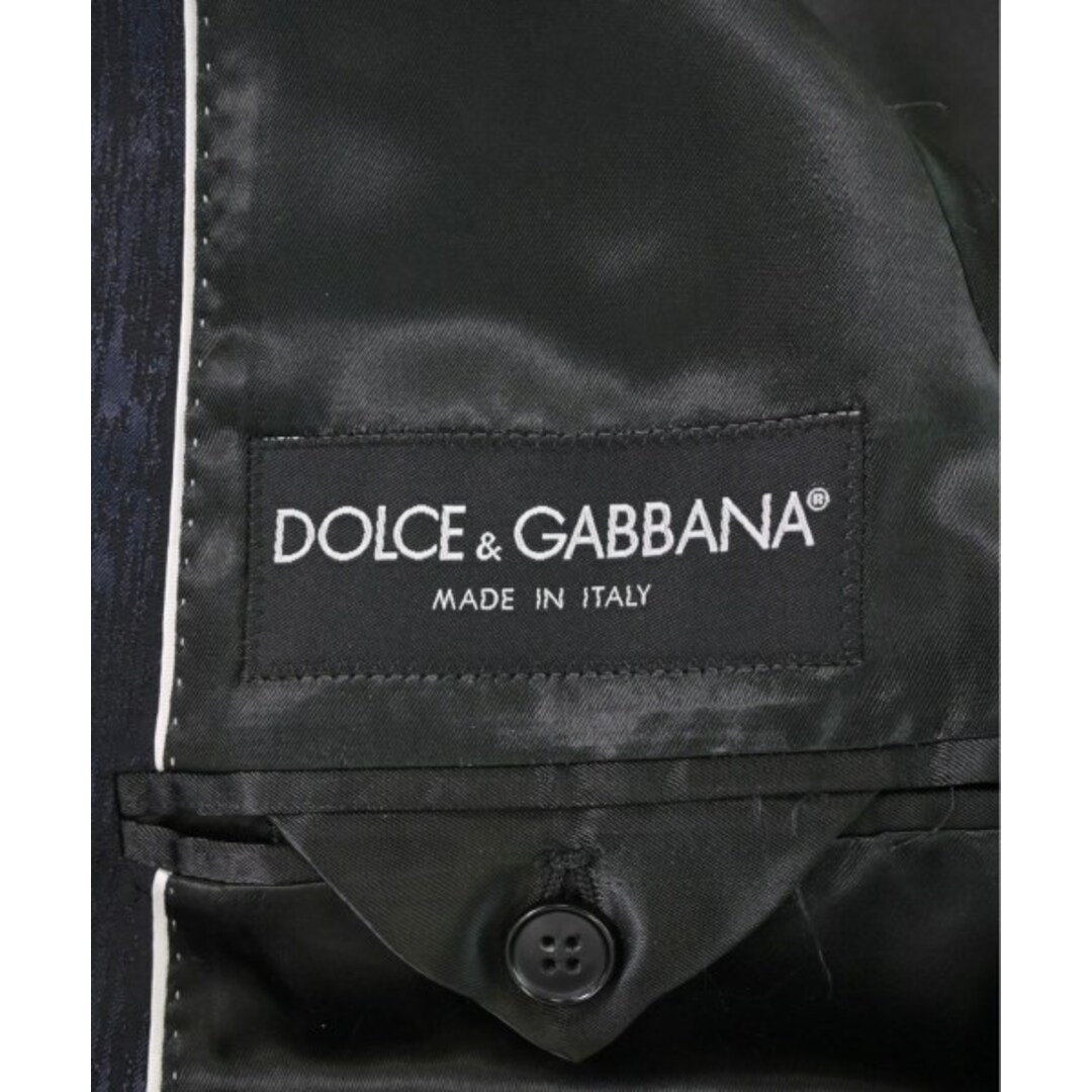 DOLCE&GABBANA(ドルチェアンドガッバーナ)のDOLCE&GABBANA テーラードジャケット 46(M位) 紺 【古着】【中古】 メンズのジャケット/アウター(テーラードジャケット)の商品写真