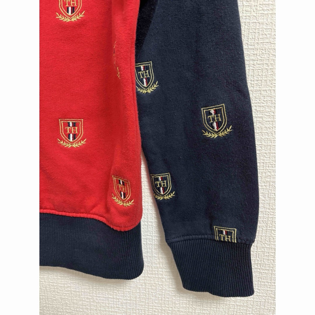 TOMMY HILFIGER(トミーヒルフィガー)のトミーヒルフィガー　キッズ　パーカー　トップス　長袖　128  キッズ/ベビー/マタニティのキッズ服男の子用(90cm~)(その他)の商品写真