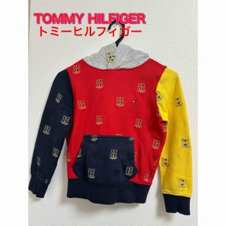 トミーヒルフィガー(TOMMY HILFIGER)のトミーヒルフィガー　キッズ　パーカー　トップス　長袖　128 (その他)