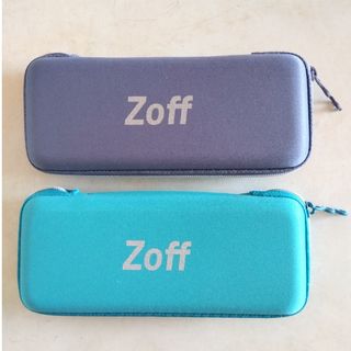 ゾフ(Zoff)のzoff メガネケース　2個セット（新品未使用）(サングラス/メガネ)