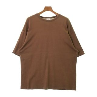 ドリスヴァンノッテン(DRIES VAN NOTEN)のDRIES VAN NOTEN Tシャツ・カットソー S 茶系 【古着】【中古】(Tシャツ/カットソー(半袖/袖なし))