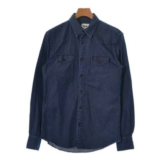 アクネ(ACNE)のAcne アクネ カジュアルシャツ 46(M位) インディゴ(デニム) 【古着】【中古】(シャツ)