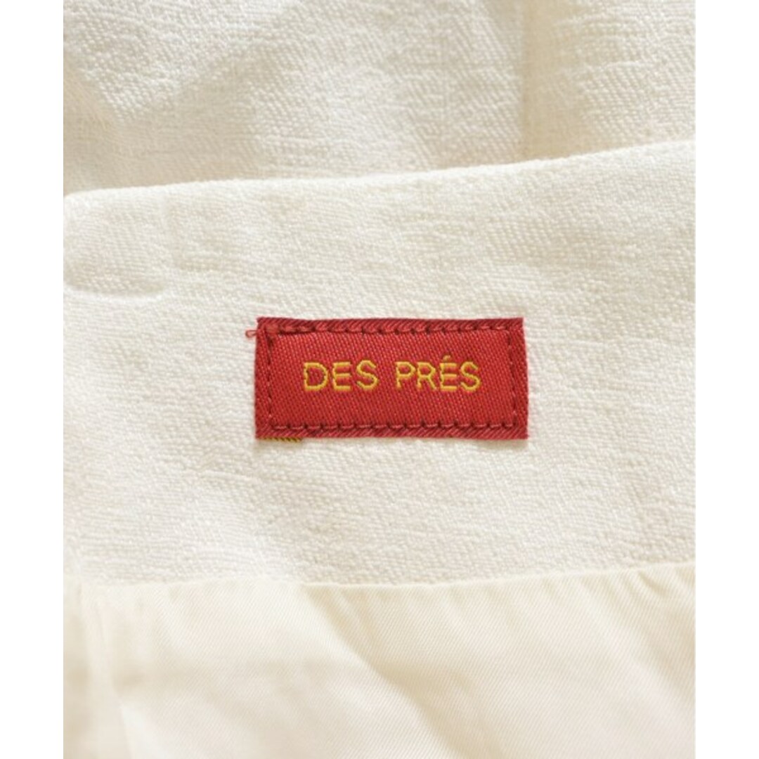 DES PRES(デプレ)のDES PRES デプレ ロング・マキシ丈スカート 38(M位) アイボリー 【古着】【中古】 レディースのスカート(ロングスカート)の商品写真