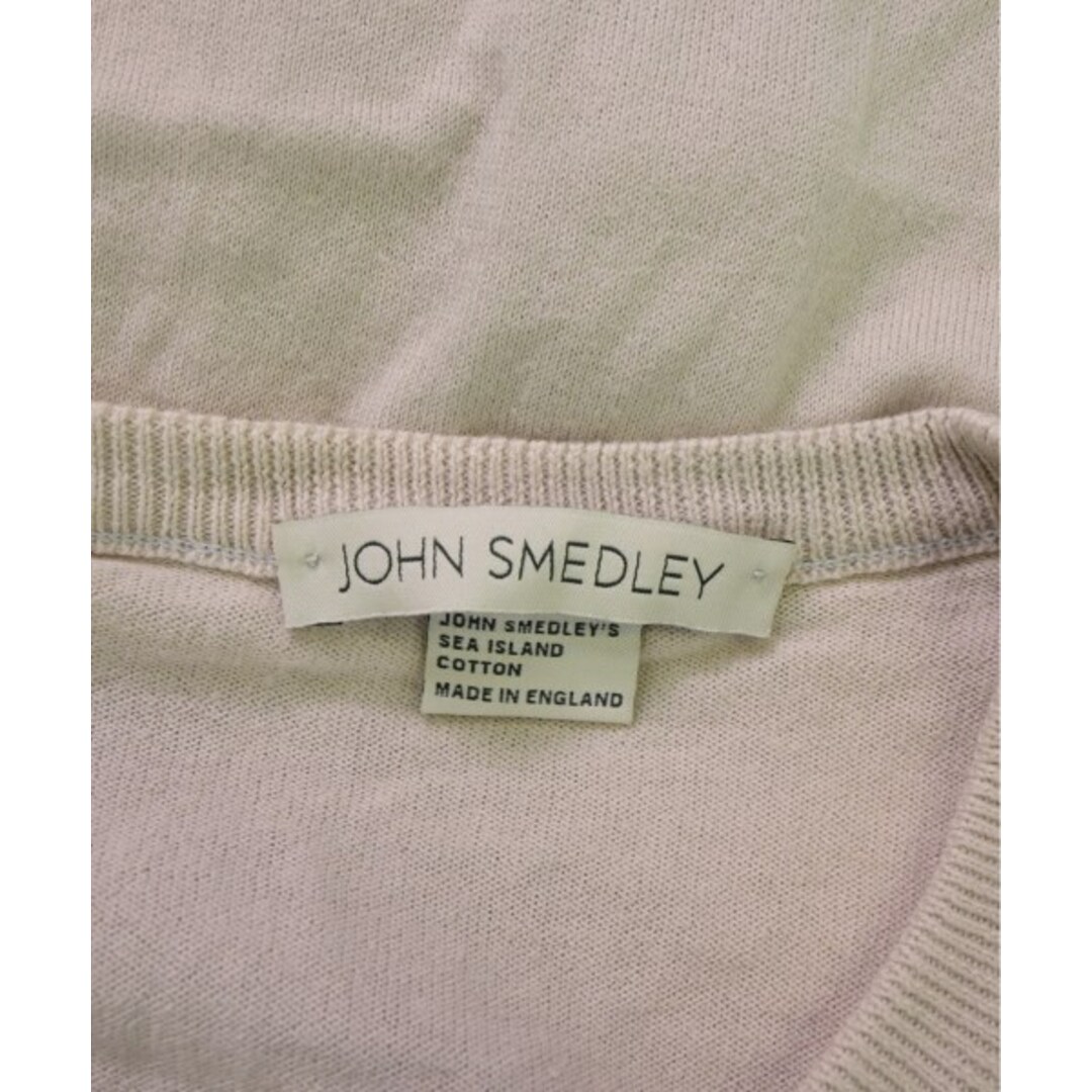 JOHN SMEDLEY(ジョンスメドレー)のJOHN SMEDLEY ジョンスメドレー カーディガン S ベージュ 【古着】【中古】 レディースのトップス(カーディガン)の商品写真