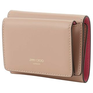 ジミーチュウ(JIMMY CHOO)のジミーチュウ NEMO AYO LIGHT GOLD 三つ折り財布(財布)