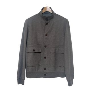 ダンヒル(Dunhill)のダンヒル 美品 ウール ブルゾン ジャケット レギュラーフィット L(ブルゾン)