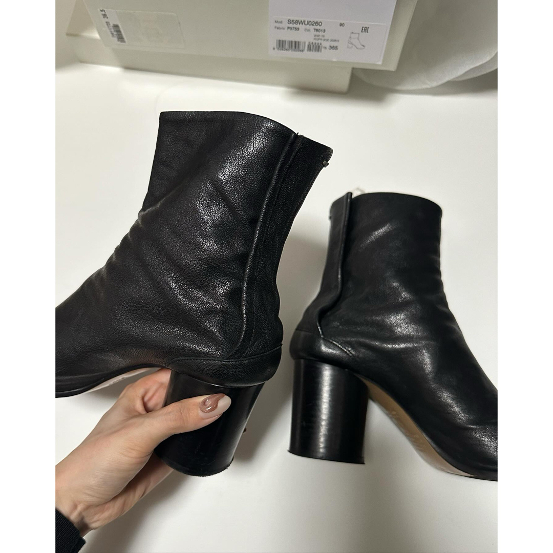 Maison Martin Margiela(マルタンマルジェラ)のMAISON MARGIELA ヴィンテージレザータビブーツ レディースの靴/シューズ(ブーツ)の商品写真