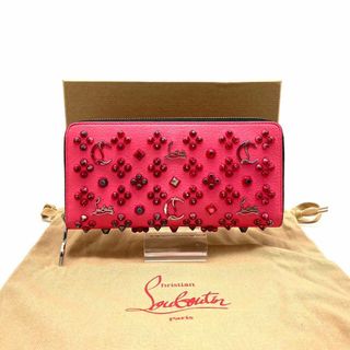 クリスチャンルブタン(Christian Louboutin)の極美品 クリスチャンルブタン パネトーネ ラウンドファスナー ピンク 5127(財布)