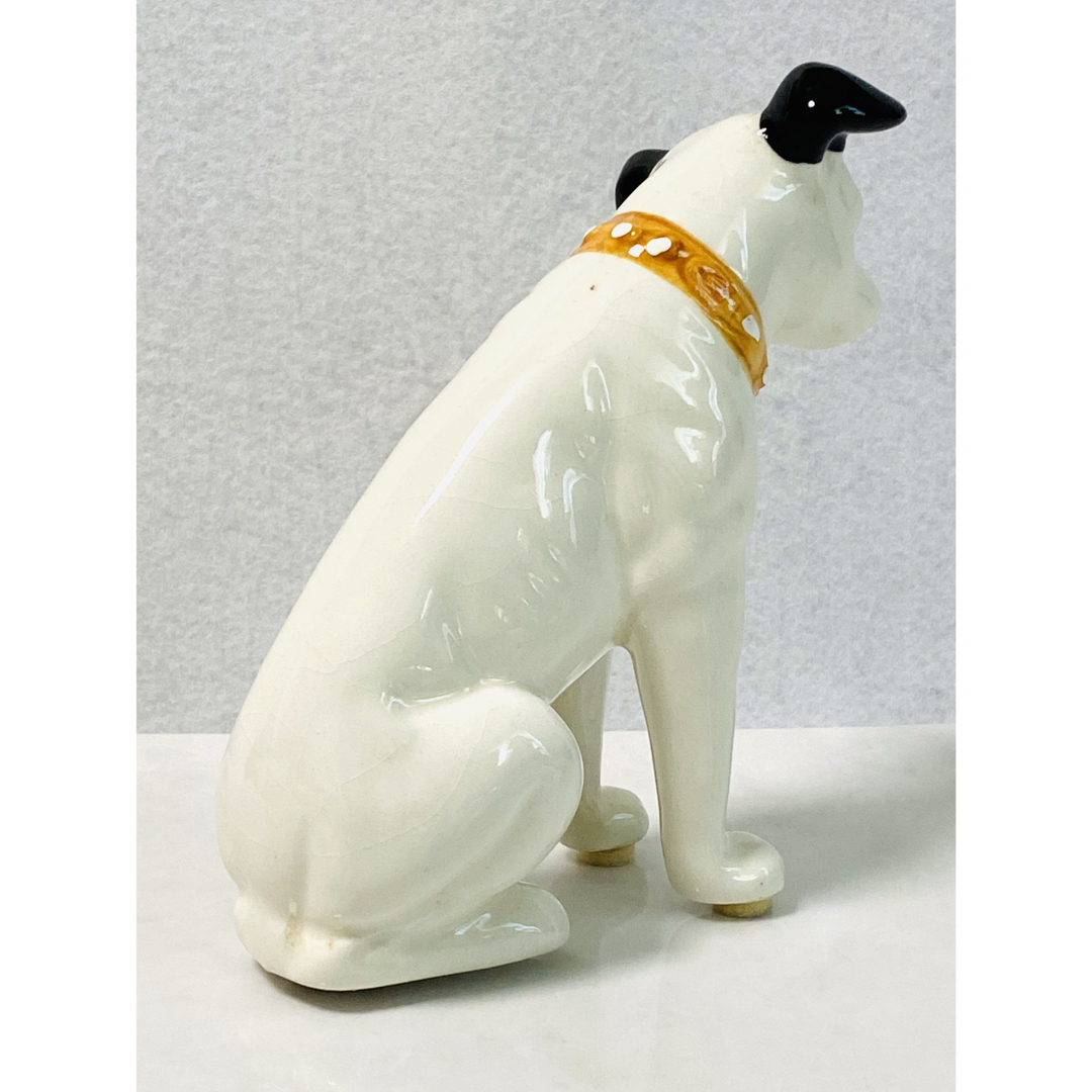 【 美品 】高さ14㎝ 陶器製 Victor(ビクター) ニッパー犬