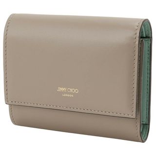 ジミーチュウ(JIMMY CHOO)のジミーチュウ MARINDA AYO TAUPE SMOKE GREEN(財布)