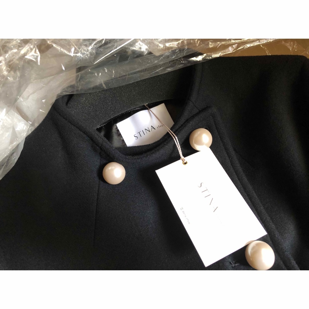 CHACOTT(チャコット)のSTINA スティナ　Pearl button coat レディースのジャケット/アウター(ロングコート)の商品写真