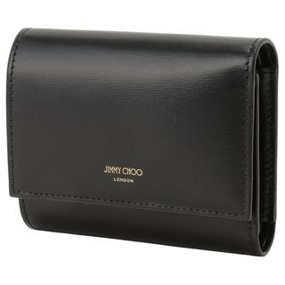 ジミーチュウ(JIMMY CHOO)のジミーチュウ MARINDA TAZ BLACK LIGHT GOLD(財布)