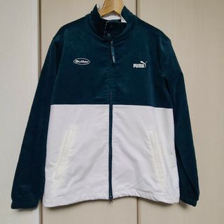 プーマ(PUMA)のPUMA × butter goods トラックトップ　グリーン(ジャージ)