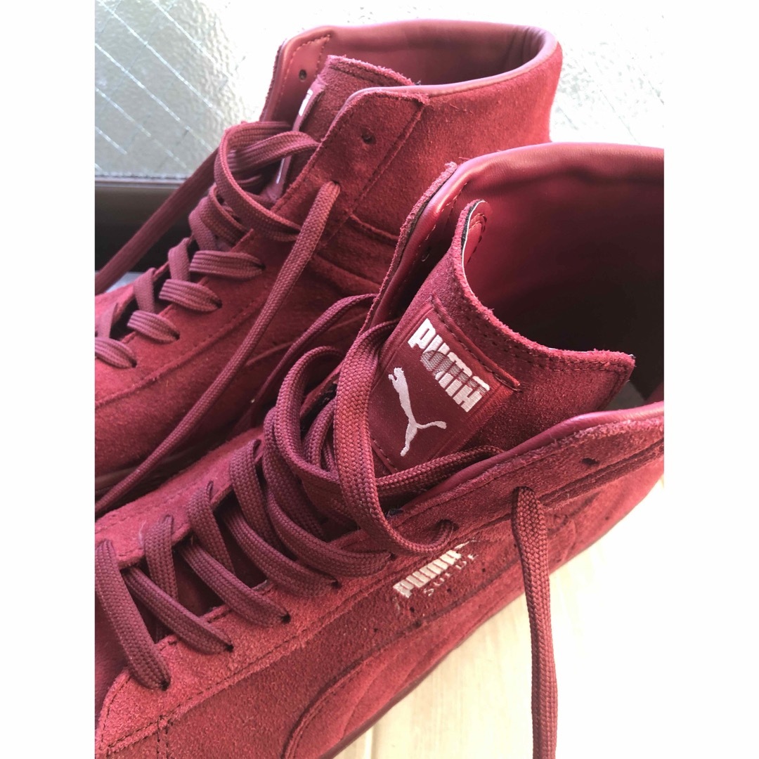 PUMA(プーマ)のプーマ　赤　27.5 メンズの靴/シューズ(スニーカー)の商品写真