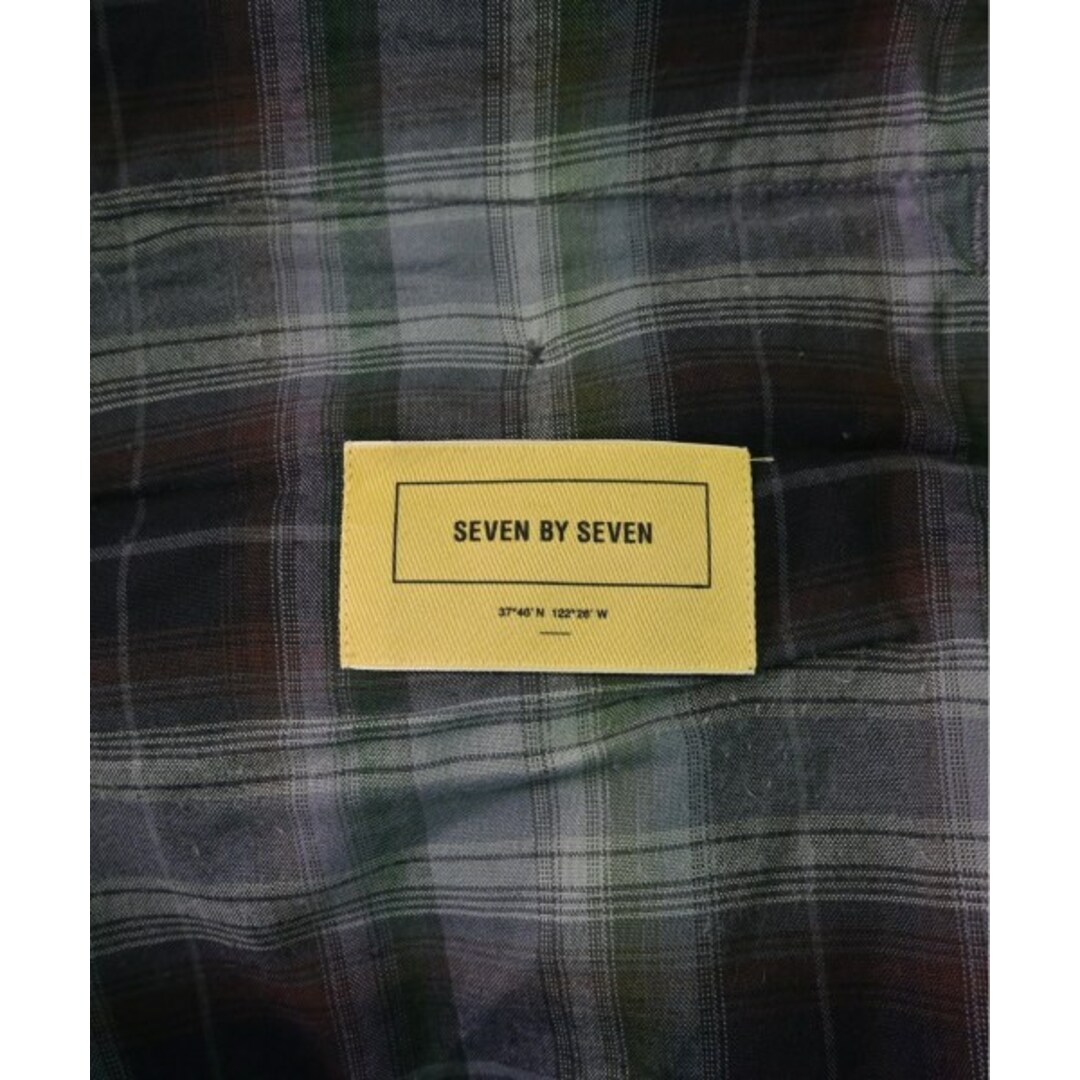 SEVEN BY SEVEN パンツ（その他） M 緑x紺x茶(チェック) 【古着