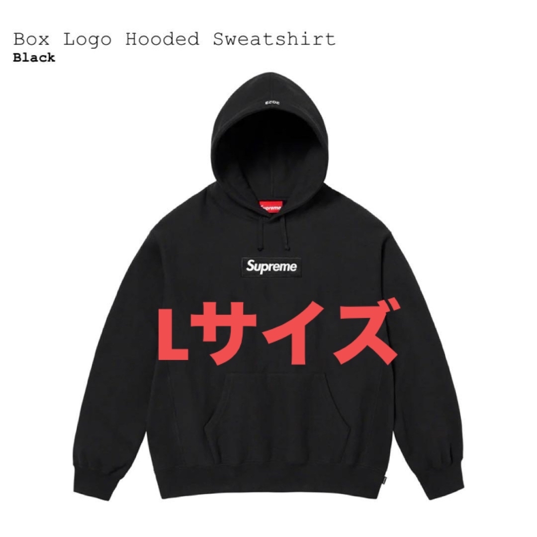 Supreme - Supreme Box Logo Hooded Sweatshirt Blackの通販 by All