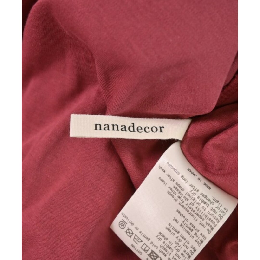 nanadecor - nanadecor ナナデコール ワンピース F 赤 【古着 nanadecor - nanadecor ナナデコール ワンピース F 赤 【古着