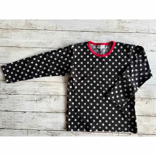 マリメッコ(marimekko)のマリメッコ水玉　男女兼用長袖Tシャツ116-123cm(Tシャツ/カットソー)