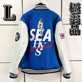 ウィンダンシー(WIND AND SEA)の【Lサイズ】2020AW ウィンダンシー ヒステリックグラマー スタジャン 美品(スタジャン)