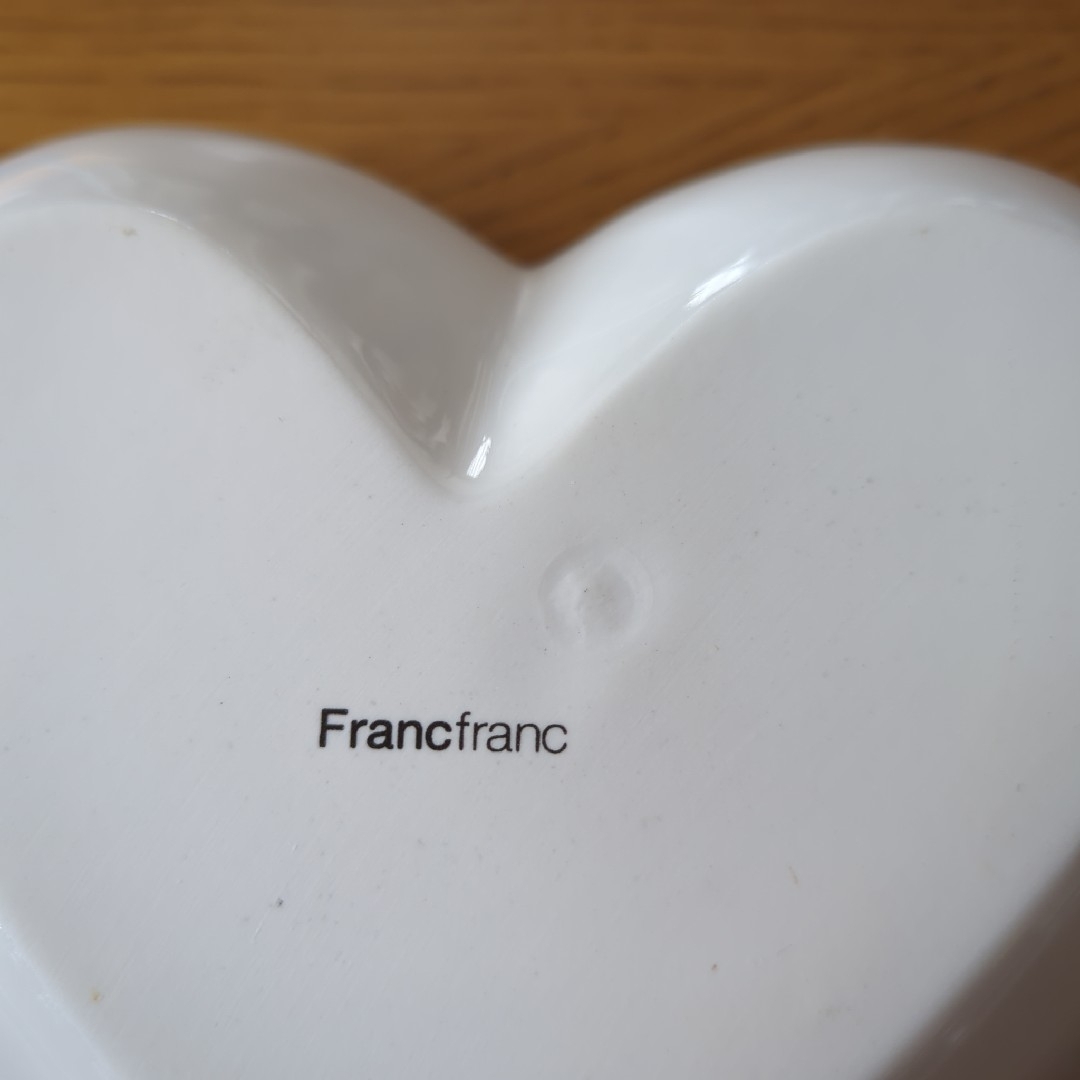 Francfranc(フランフラン)のハートの食器 インテリア/住まい/日用品のキッチン/食器(食器)の商品写真
