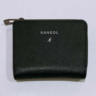 カンゴール(KANGOL)の101 ★ KANGOL ブラック 折りたたみ財布 ★(折り財布)