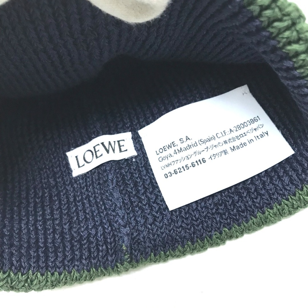 ロエベ LOEWE アナグラムロゴ ビーニー 帽子 ニット帽 ニット ロエベ LOEWE アナグラムロゴ ビーニー 帽子 ニット帽 ニット