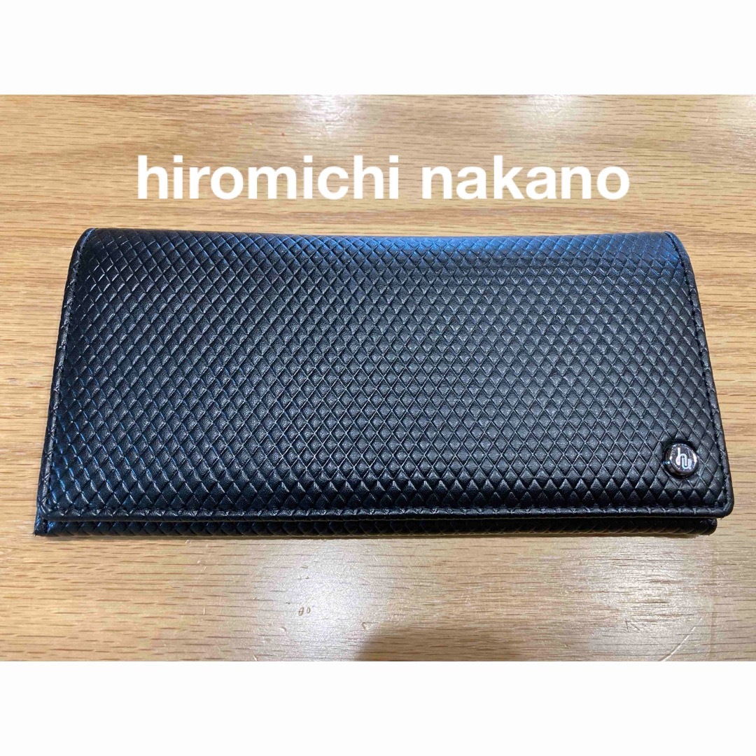 hiromichinakano  ヒロミチナカノ　長財布　二つ折り　財布　黒 メンズのファッション小物(長財布)の商品写真