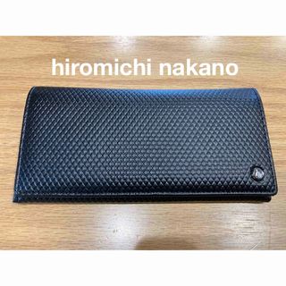 hiromichinakano  ヒロミチナカノ　長財布　二つ折り　財布　黒(長財布)