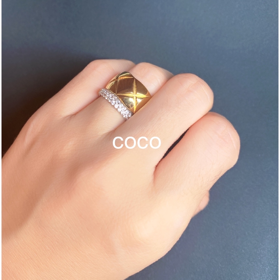 最高級人工ダイヤモンド　パヴェリング sona    レディースのアクセサリー(リング(指輪))の商品写真