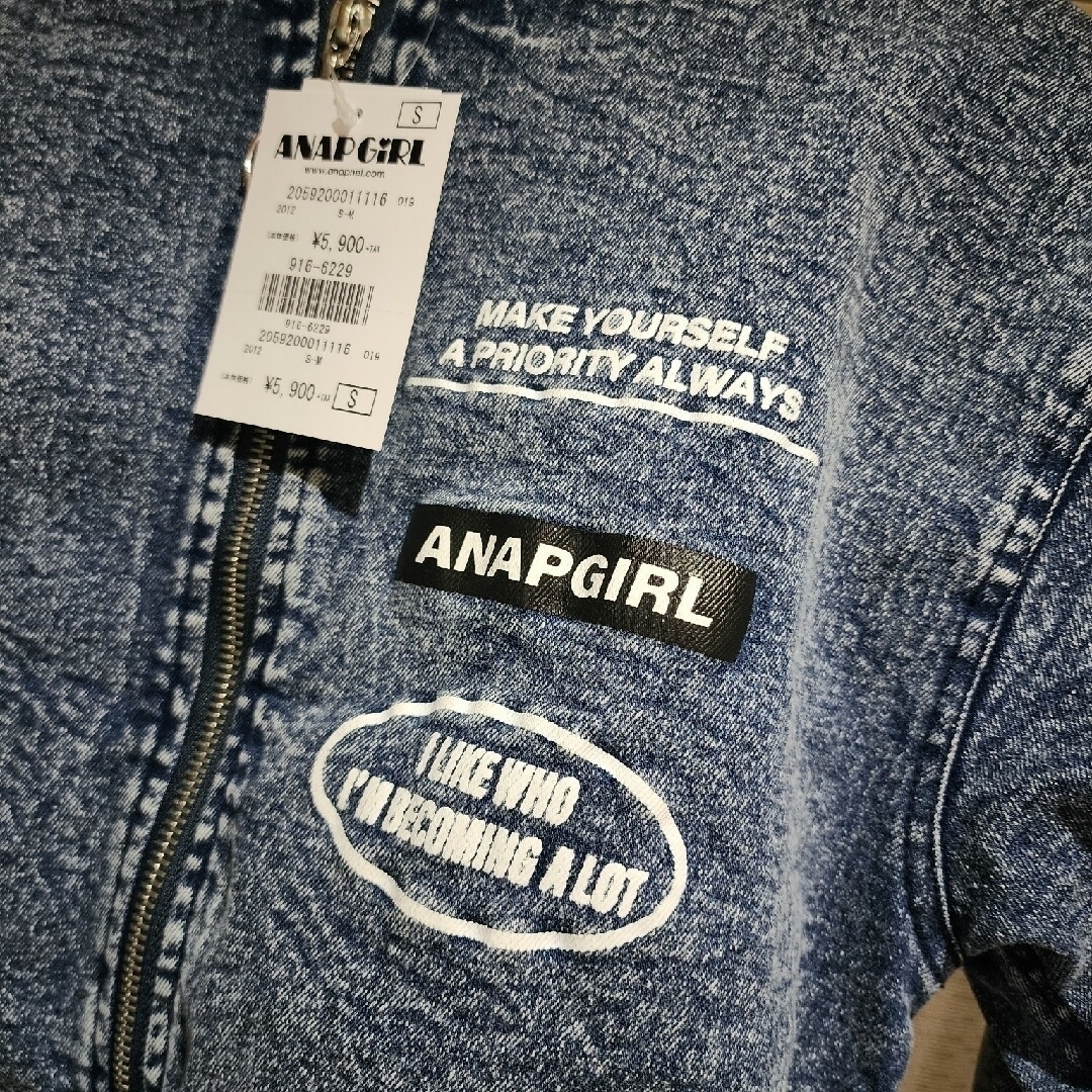 ANAP GiRL(アナップガール)の★ANAPGIRL ① レディースのジャケット/アウター(Gジャン/デニムジャケット)の商品写真