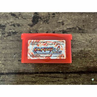 ニンテンドウ(任天堂)のポケットモンスターファイアレッド　ゲームボーイアドバンス(携帯用ゲームソフト)