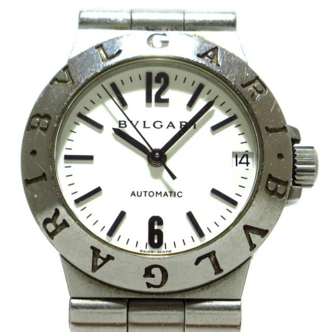 ブルガリ 腕時計 ディアゴノスポーツ 白ファッション小物
