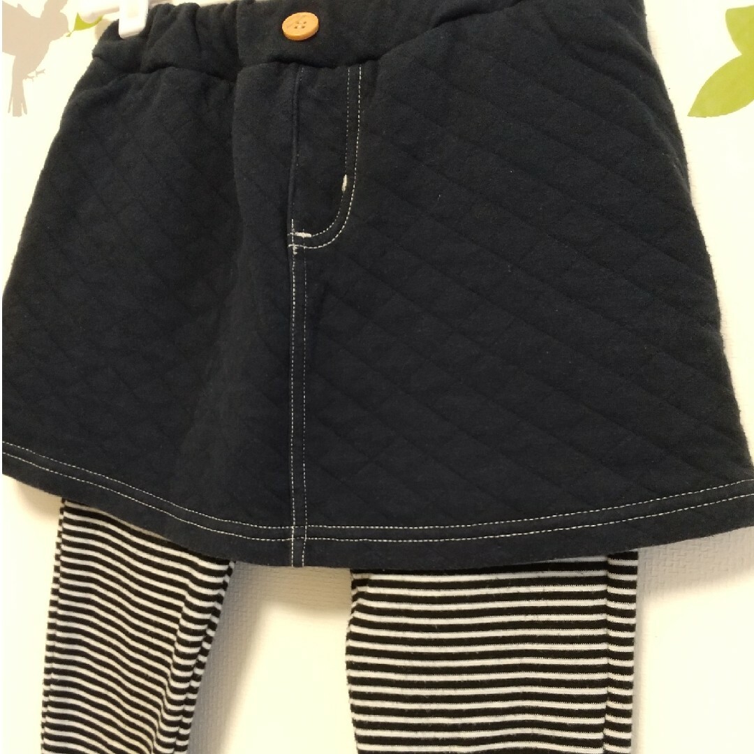 西松屋(ニシマツヤ)の裏起毛スカッツ♡120 キッズ/ベビー/マタニティのキッズ服女の子用(90cm~)(スカート)の商品写真