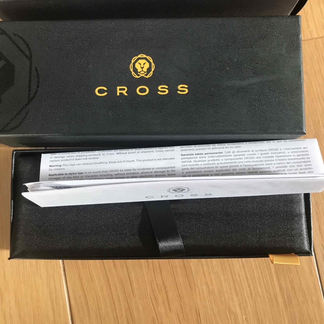CROSS(クロス)のクロス、crossボールペン、空箱のみ インテリア/住まい/日用品の文房具(ペン/マーカー)の商品写真
