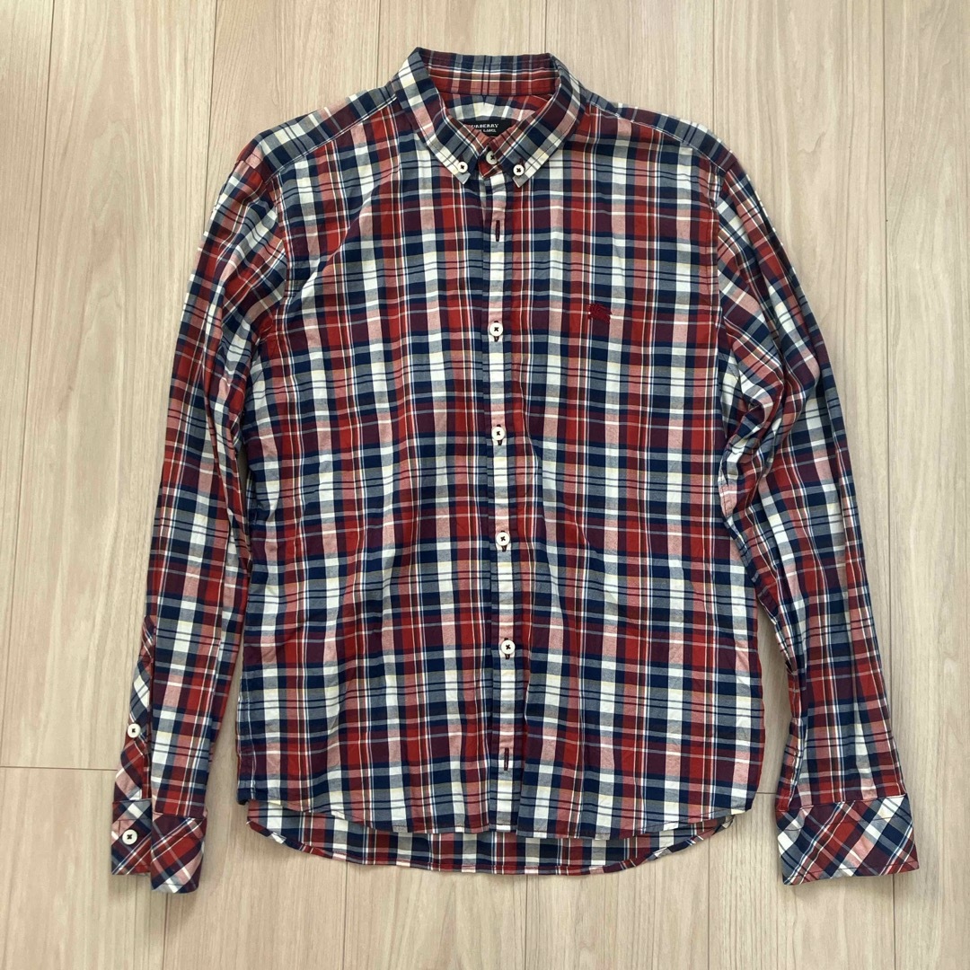 BURBERRY BLACK LABEL(バーバリーブラックレーベル)のBurberryブラックレーベル　シャツ メンズのトップス(Tシャツ/カットソー(七分/長袖))の商品写真