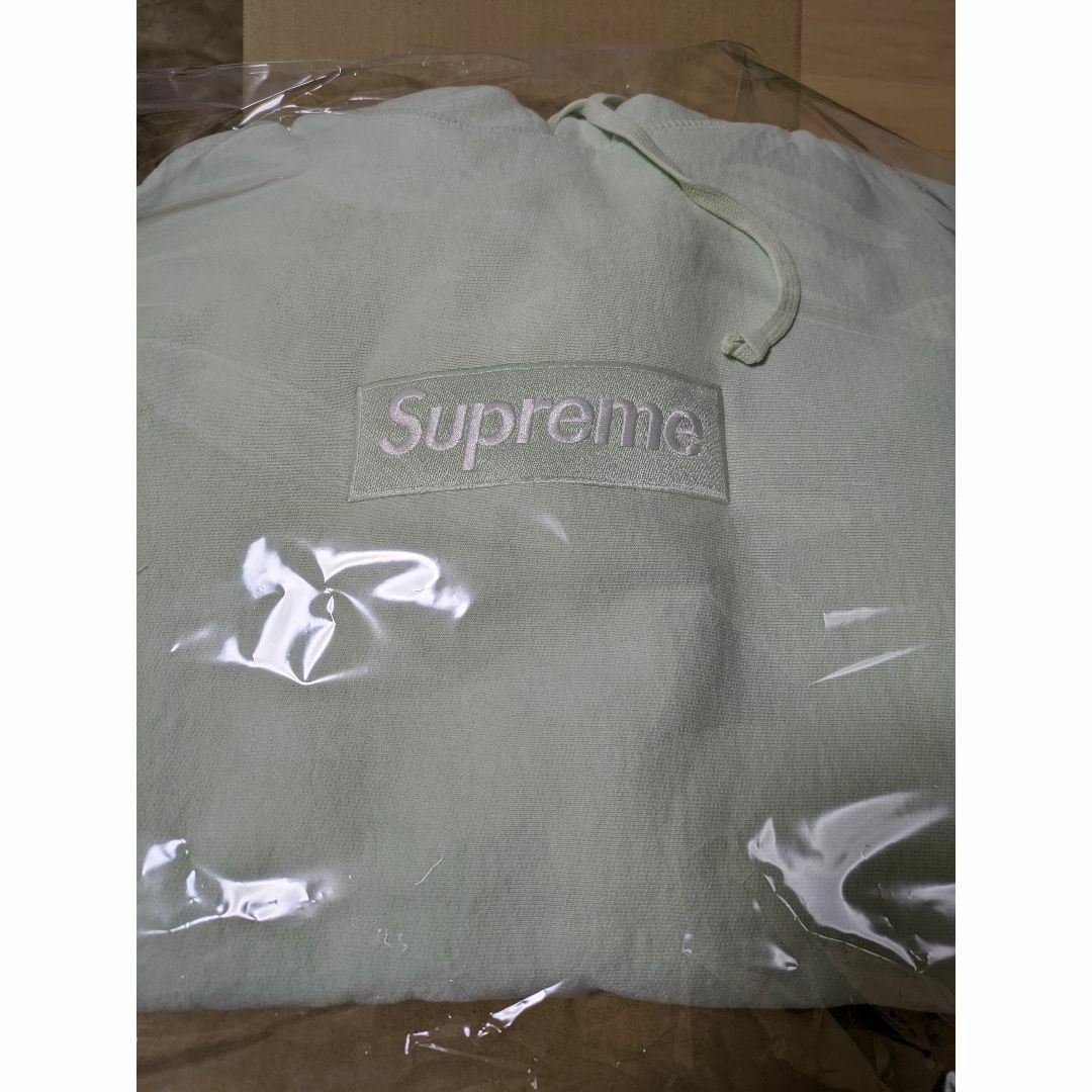 LightGreenSIZE即発送 Box Logo Hooded Sweatshirt