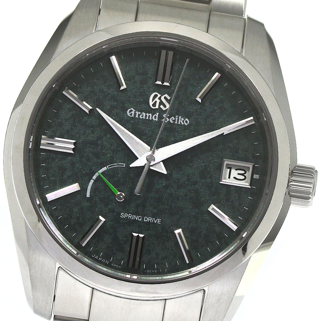 SEIKO(セイコー)のセイコー SEIKO SBGA495 グランドセイコー 伊勢丹新宿限定モデル スプリングドライブ メンズ 未使用品 箱・保証書付き_785532 メンズの時計(腕時計(アナログ))の商品写真