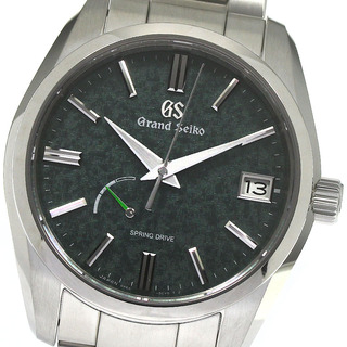 セイコー(SEIKO)のセイコー SEIKO SBGA495 グランドセイコー 伊勢丹新宿限定モデル スプリングドライブ メンズ 未使用品 箱・保証書付き_785532(腕時計(アナログ))
