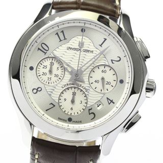 ユニバーサルジュネーブ(UNIVERSAL GENEVE)のユニバーサルジュネーブ Universal Geneve 871.102 オケアノス クロノグラフ 自動巻き メンズ 良品 _790164(腕時計(アナログ))