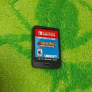 ニンテンドースイッチ(Nintendo Switch)のマリオラビッツキングダムバトル　ソフトのみ　海外(家庭用ゲームソフト)