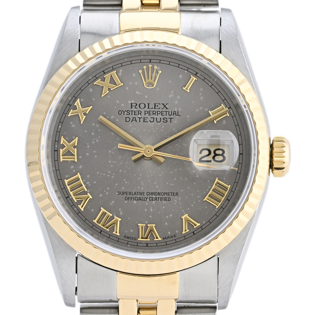 ROLEX(ロレックス)のロレックス デイトジャスト ローマン 16233 自動巻き メンズ 【中古】 メンズの時計(腕時計(アナログ))の商品写真