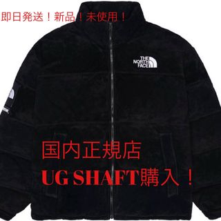 シュプリーム(Supreme)のSupreme The North Face Suede Nuptse 黒L(ダウンジャケット)