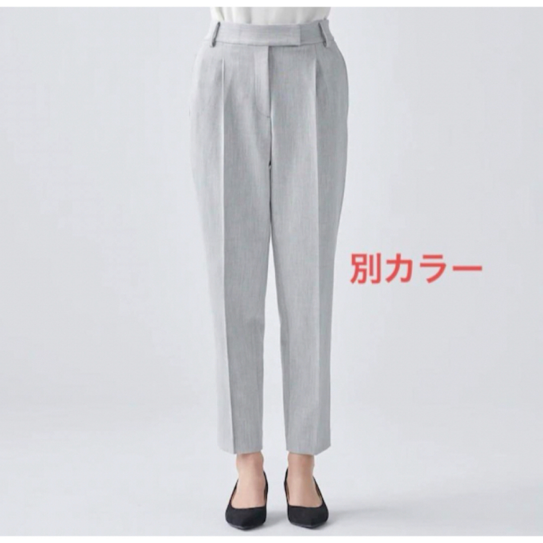 PLST(プラステ)のほぼ新品＊PLST PLUS STYLE テーパードパンツ（ウォーム)Q93 レディースのパンツ(カジュアルパンツ)の商品写真