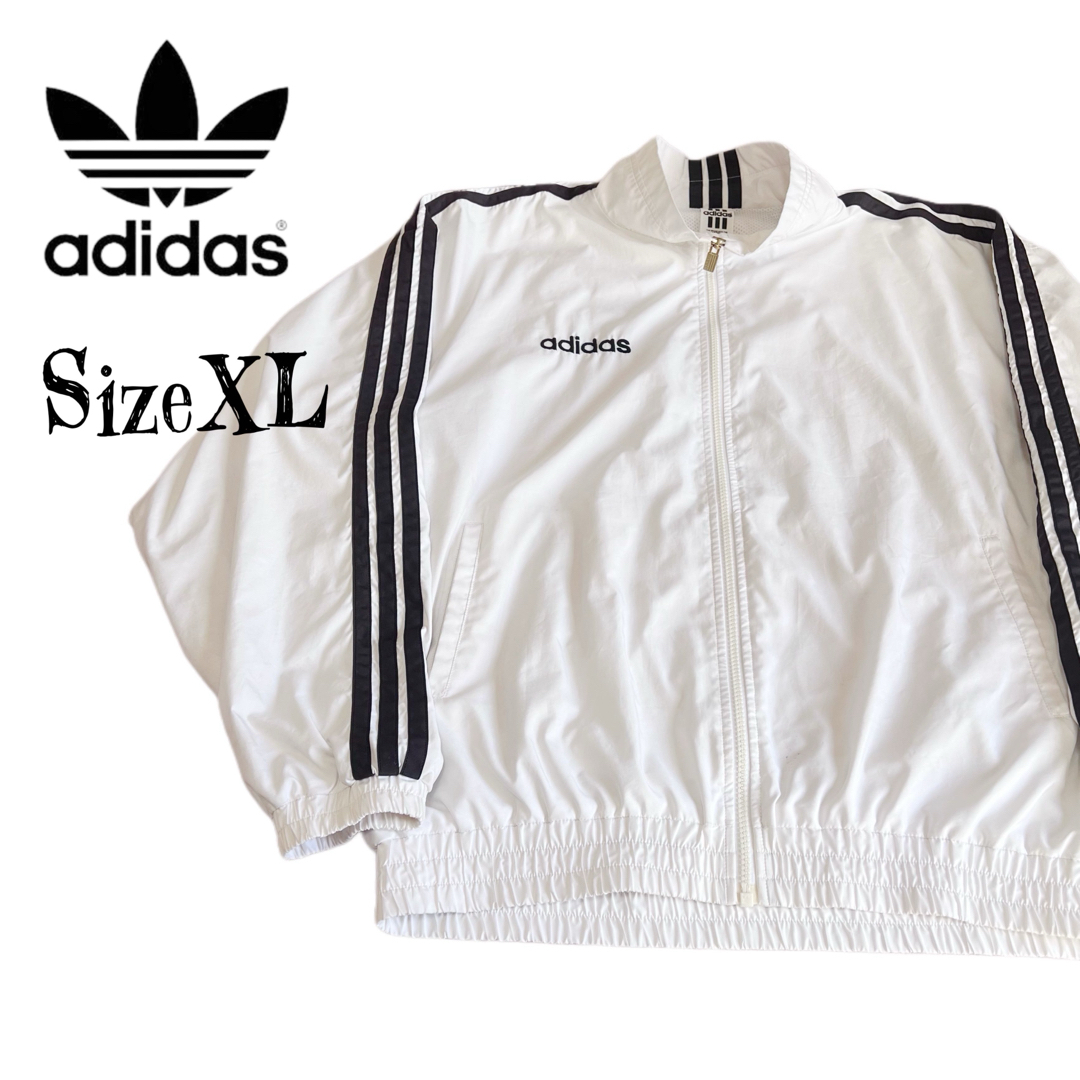 XL★adidas アディダス デサント期 90s トラックジャケット ナイロン | フリマアプリ ラクマ