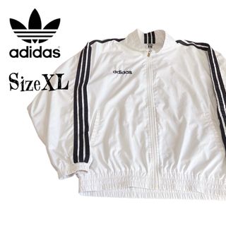 アディダス(adidas)のXL★adidas アディダス デサント期 90s トラックジャケット ナイロン(ナイロンジャケット)