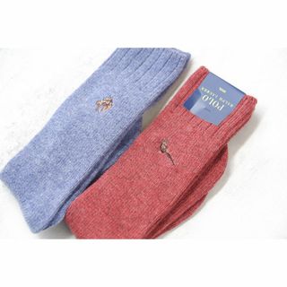 ポロラルフローレン(POLO RALPH LAUREN)のPOLOポロラルフローレン【暖かいウール／2色】メンズソックス【新品です】(ソックス)